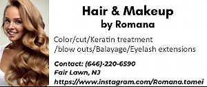 Romana Tomei Hair and Makeup - Fair Lawn, NJ